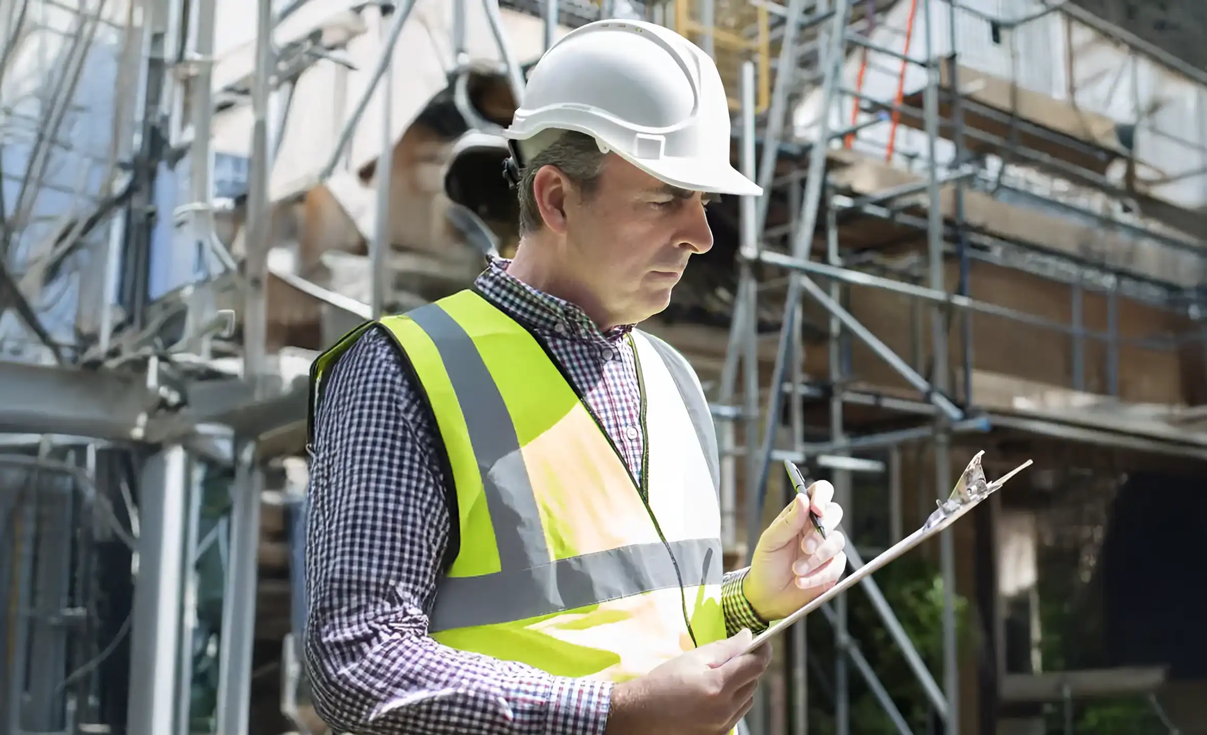 Inspection Of Building Left Renovation and Maintenance Los Angeles